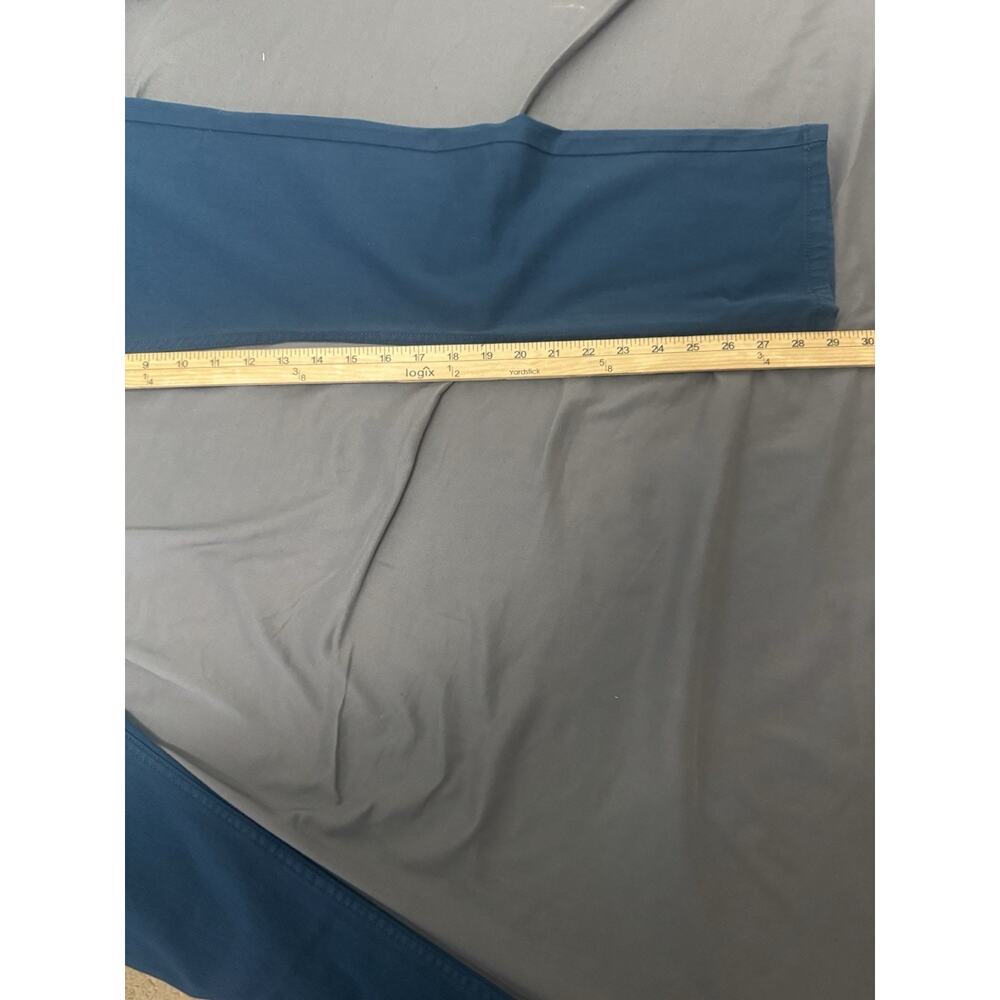 JACHS New York Men’s Straight Fit Casual 5 Pocket Pants 34x29 Dark Teal - Picture 4 of 12